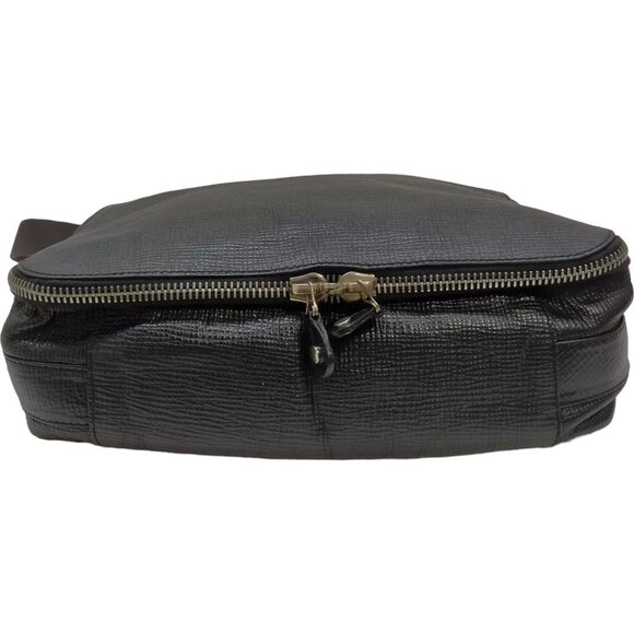 289153AJ (G2) Jimmy Choo Shoulder Bag Black Leather - Picture 4 of 9